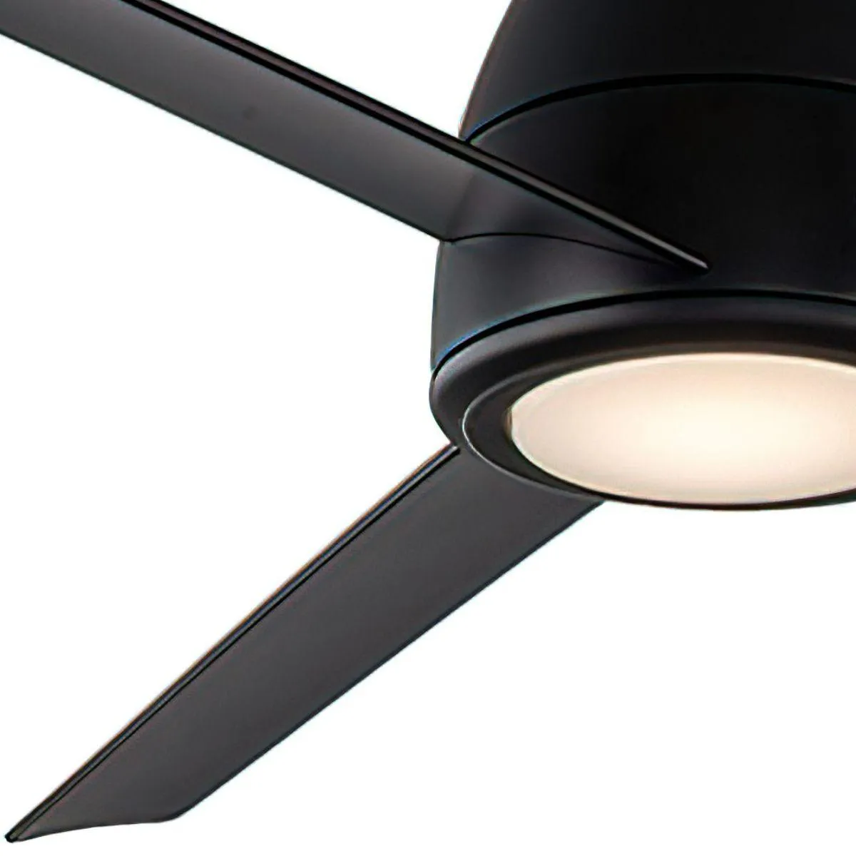 Tip Top 52 Inch Matte Black LED 2700K Smart Ceiling Fan