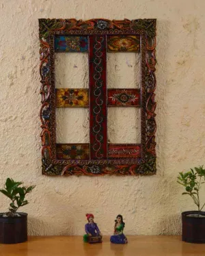 Traditional Carved Hand painted Wall Mural