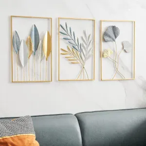 Triva Flora Wall Art - Set Of Three