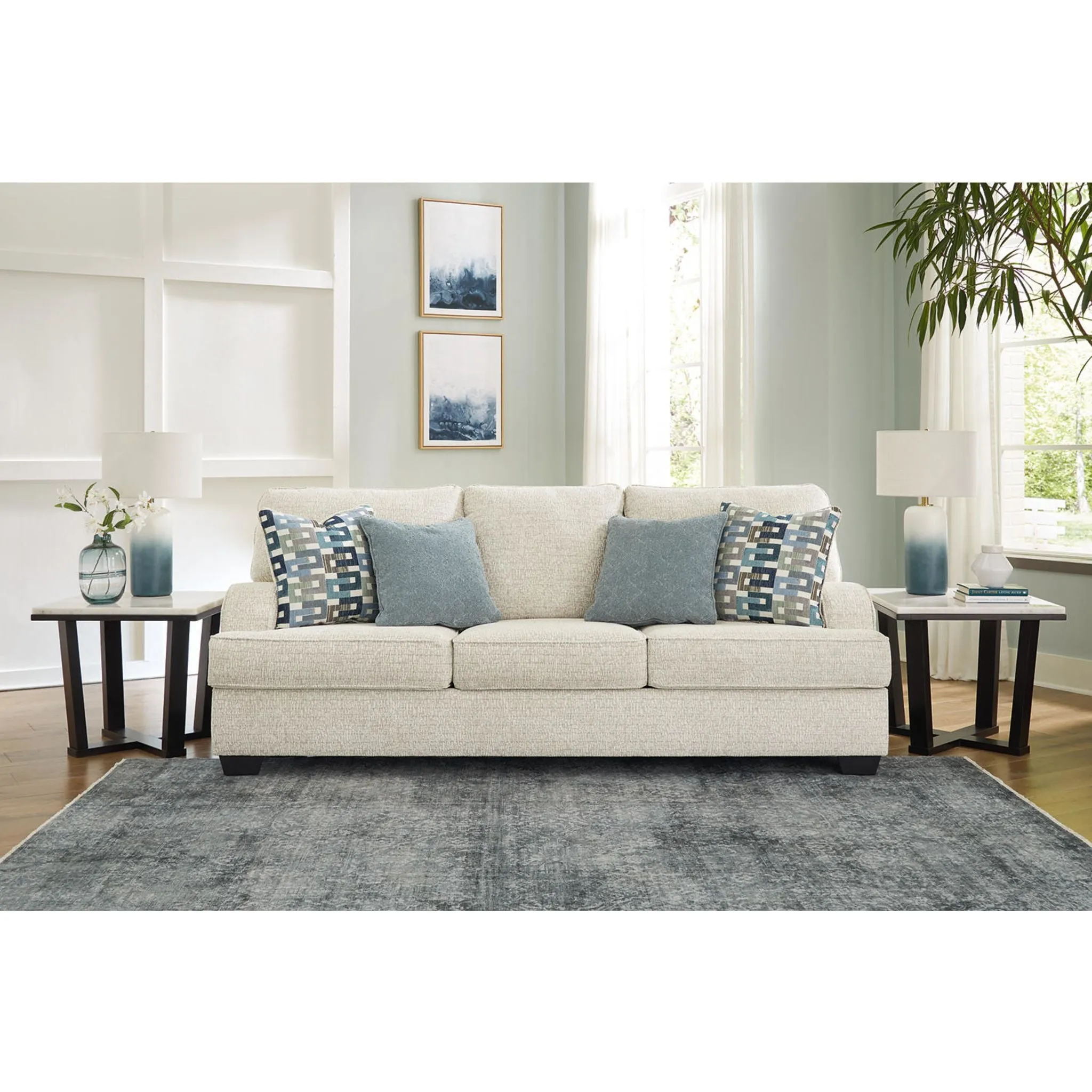 Valerano Sofa - Parchment