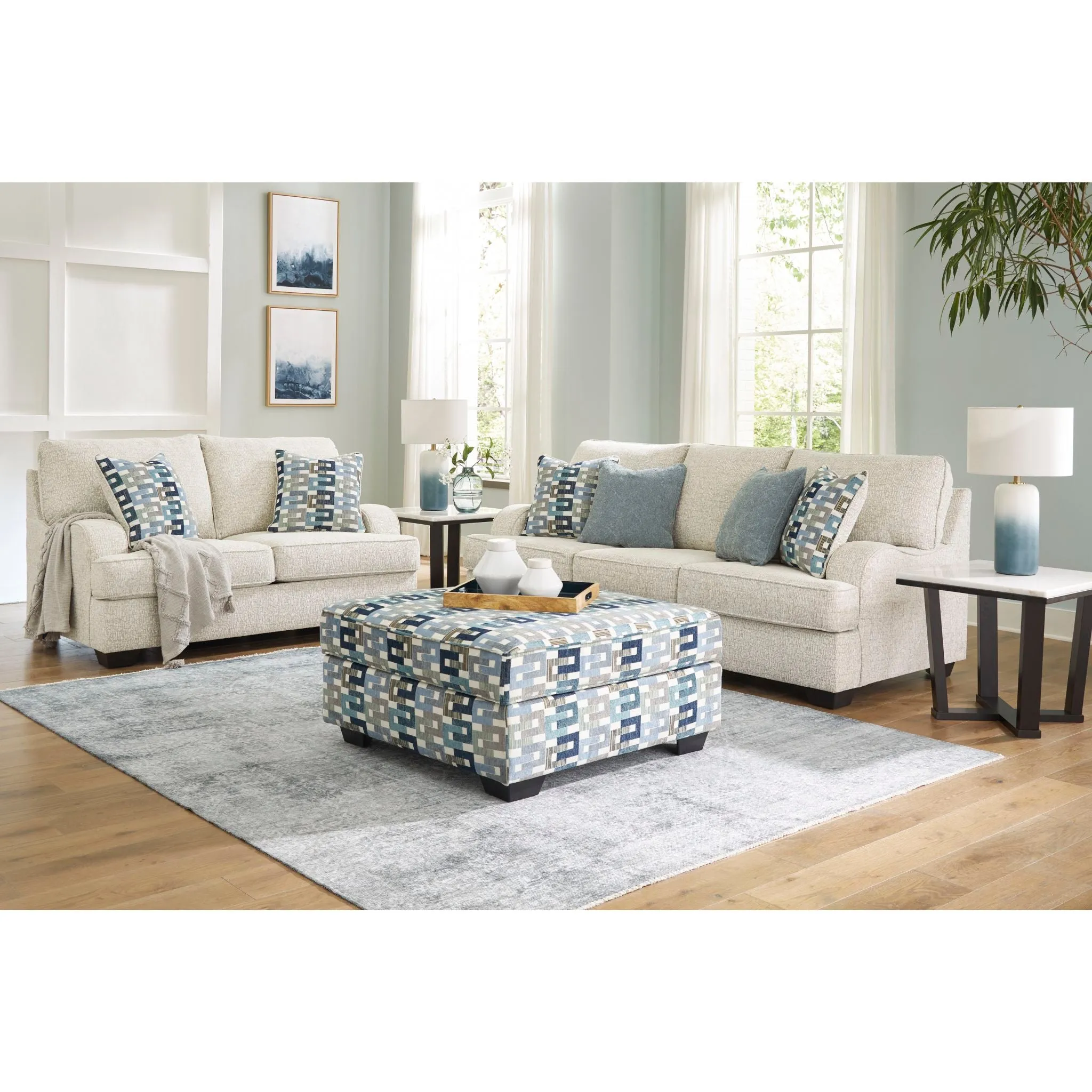 Valerano Sofa - Parchment