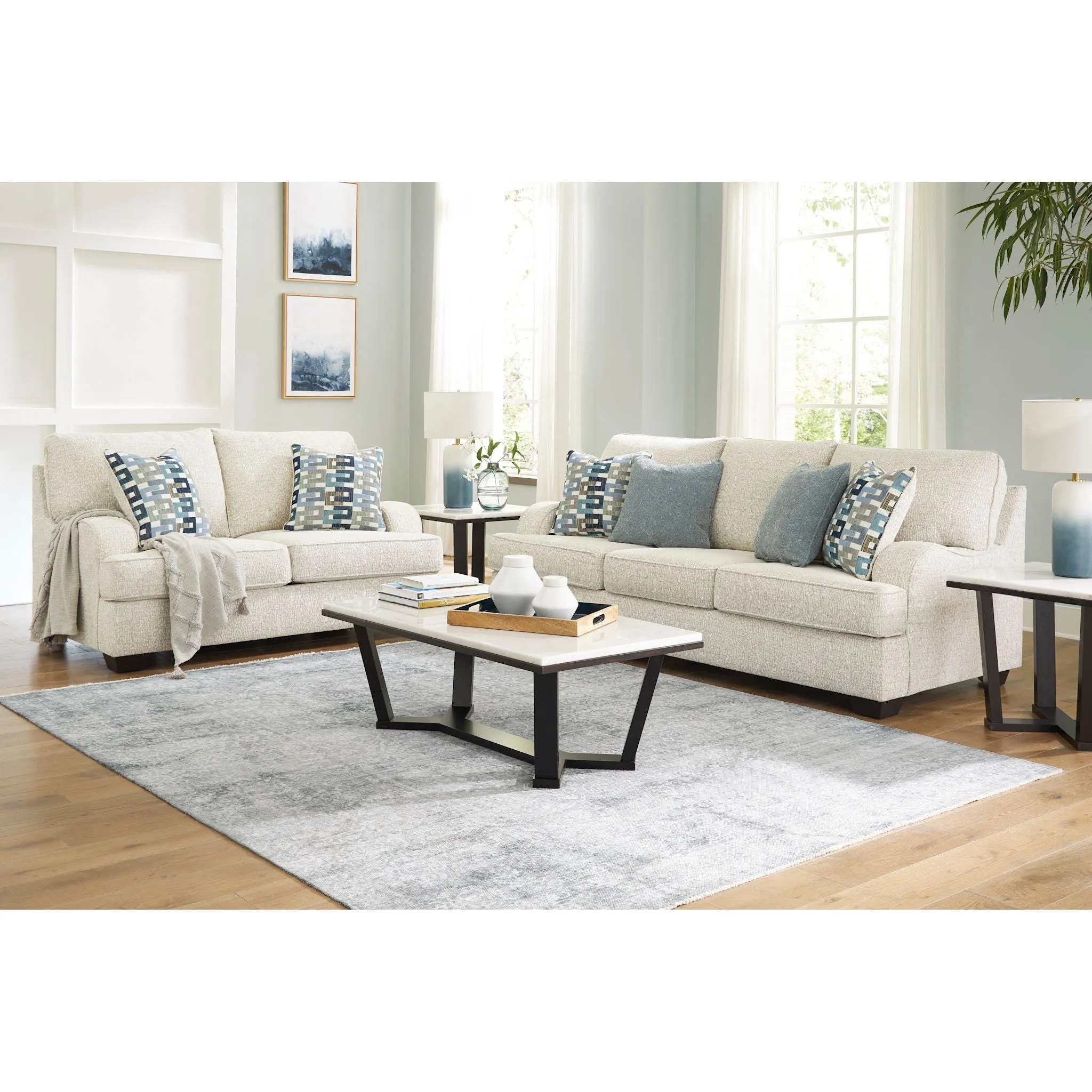 Valerano Sofa - Parchment