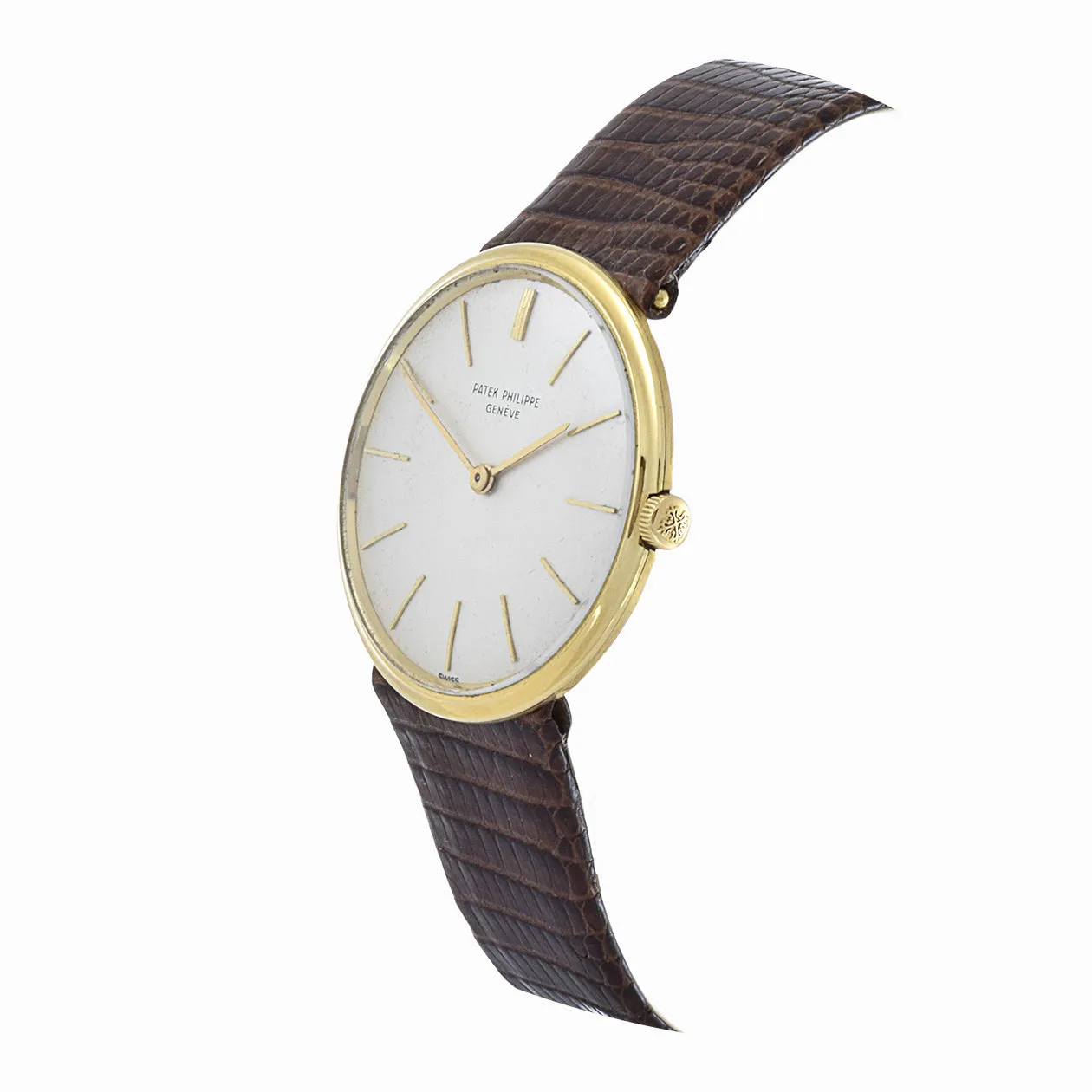 Vintage 1968 Patek Philippe Calatrava 18KT Yellow Gold