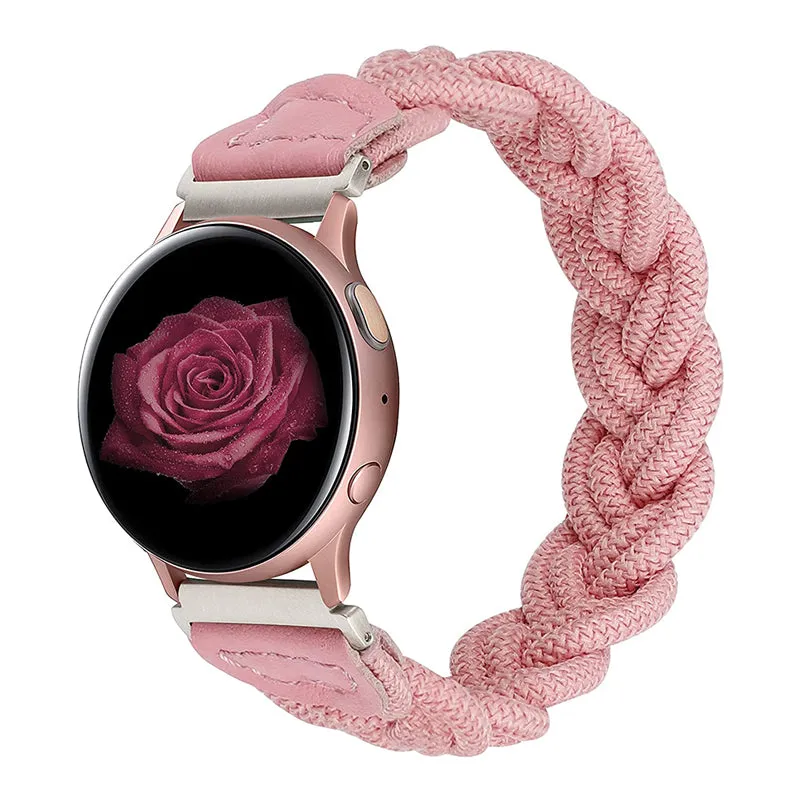 Wearlizer Elastic Band Samsung Galaxy Watch Active 2 40mm 44mm/ Active 40mm/ Galaxy Watch 3 41mm/ Galaxy Watch 42mm Bands, 20mm Women