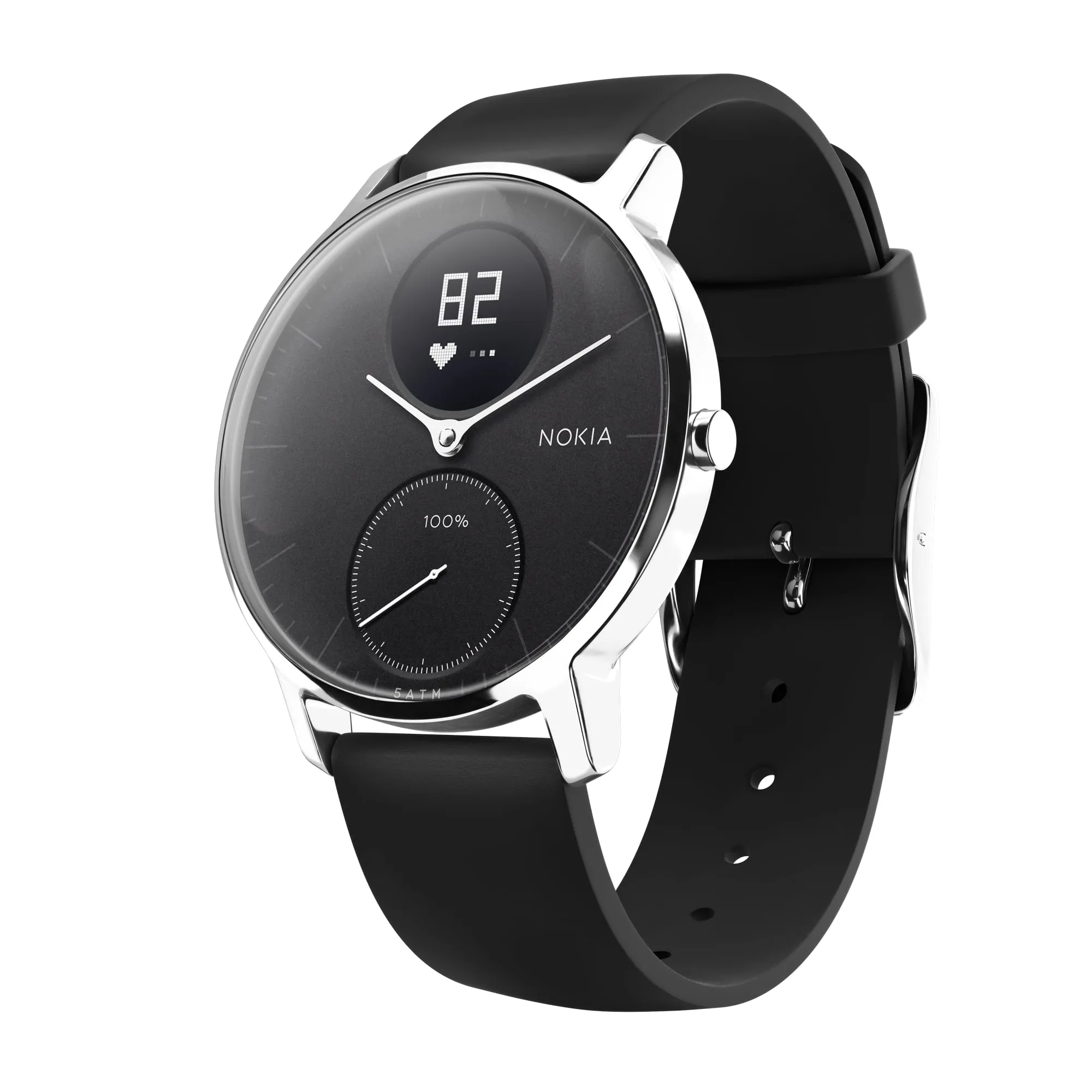 Withings Steel HR Hybrid Smartwatch - 36mm Black