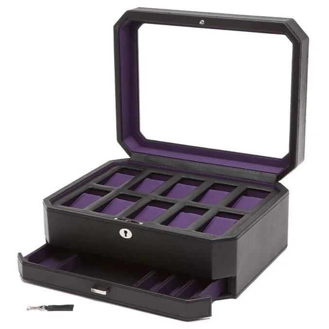 Wolf - Windsor 10-Unit Watch Box w Storage | 458603