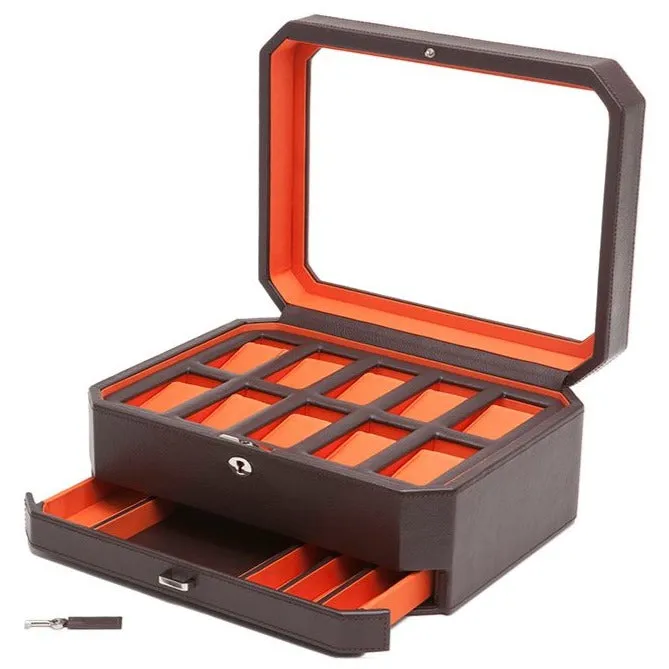 Wolf - Windsor 10-Unit Watch Box w Storage | 458606