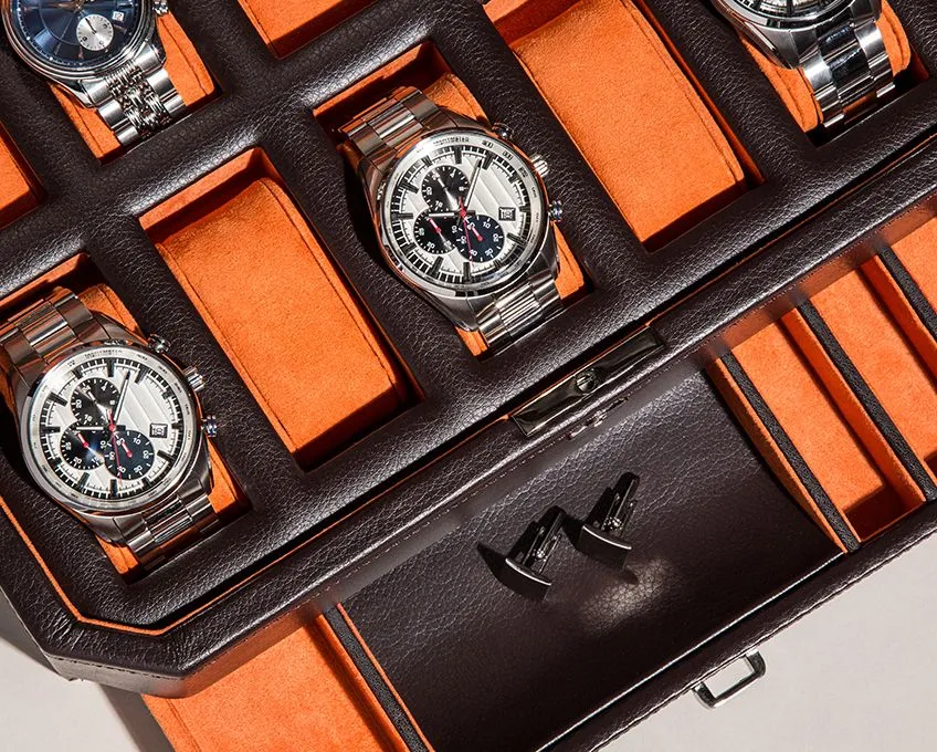 Wolf - Windsor 10-Unit Watch Box w Storage | 458606