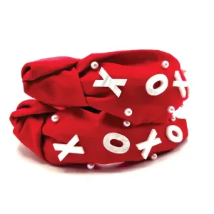 XOXO Headband Red